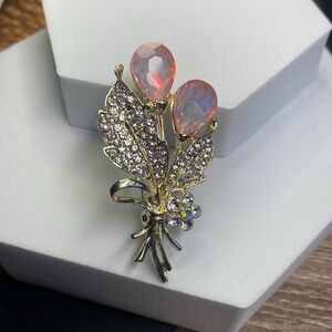 Floral Bouquet Brooch